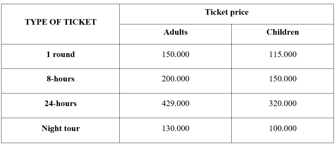 Double-Decker Bus Ticket - City Sightseeing Da Lat